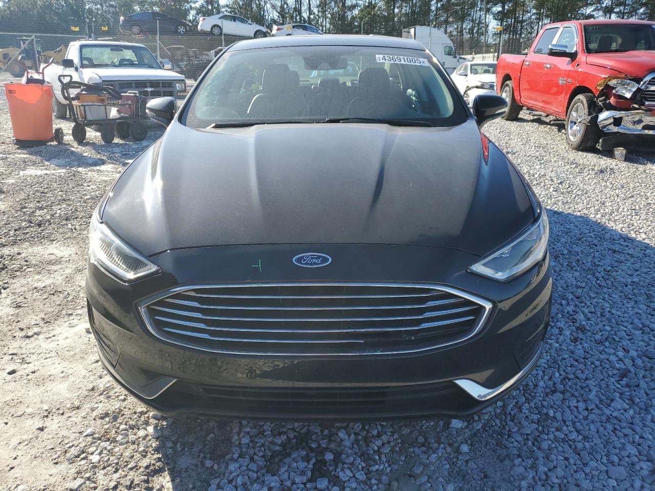 2019 Ford Fusion VIN 3FA6P0CDXKR127688 Copart auction photo, rear end / minor dent/scratches damage thumbnail 5