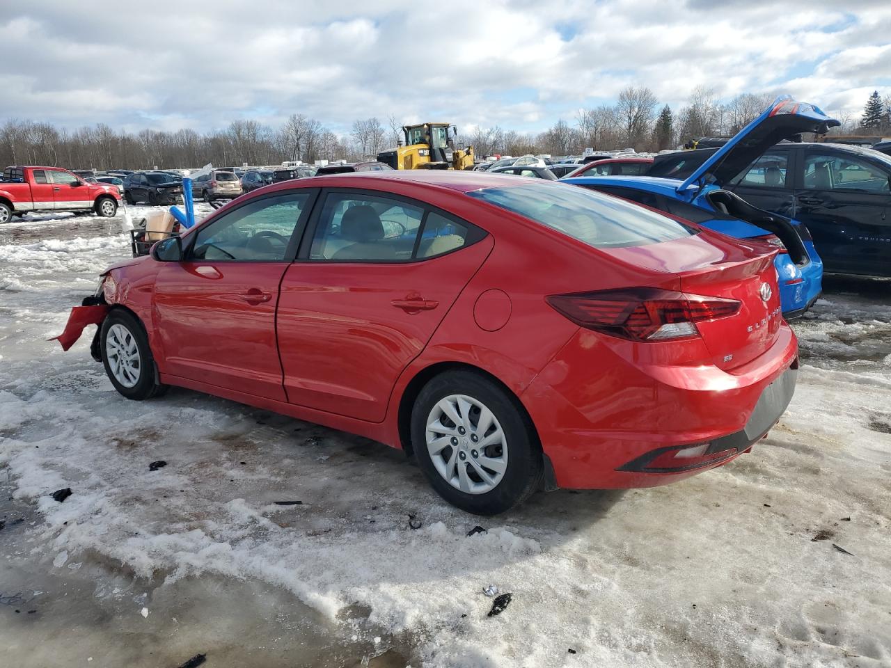 2020 Hyundai Elantra VIN 5NPD74LF2LH620506 Copart auction photo, front end damage thumbnail 2