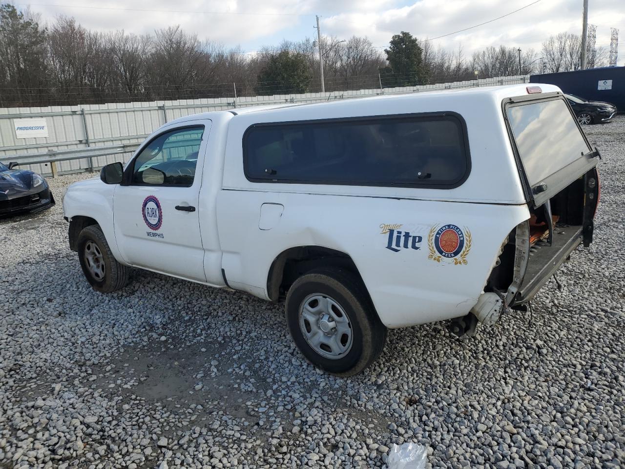 2013 Toyota Tacoma VIN 5TFNX4CN7DX025183 Copart auction photo, rear end / front end damage thumbnail 2