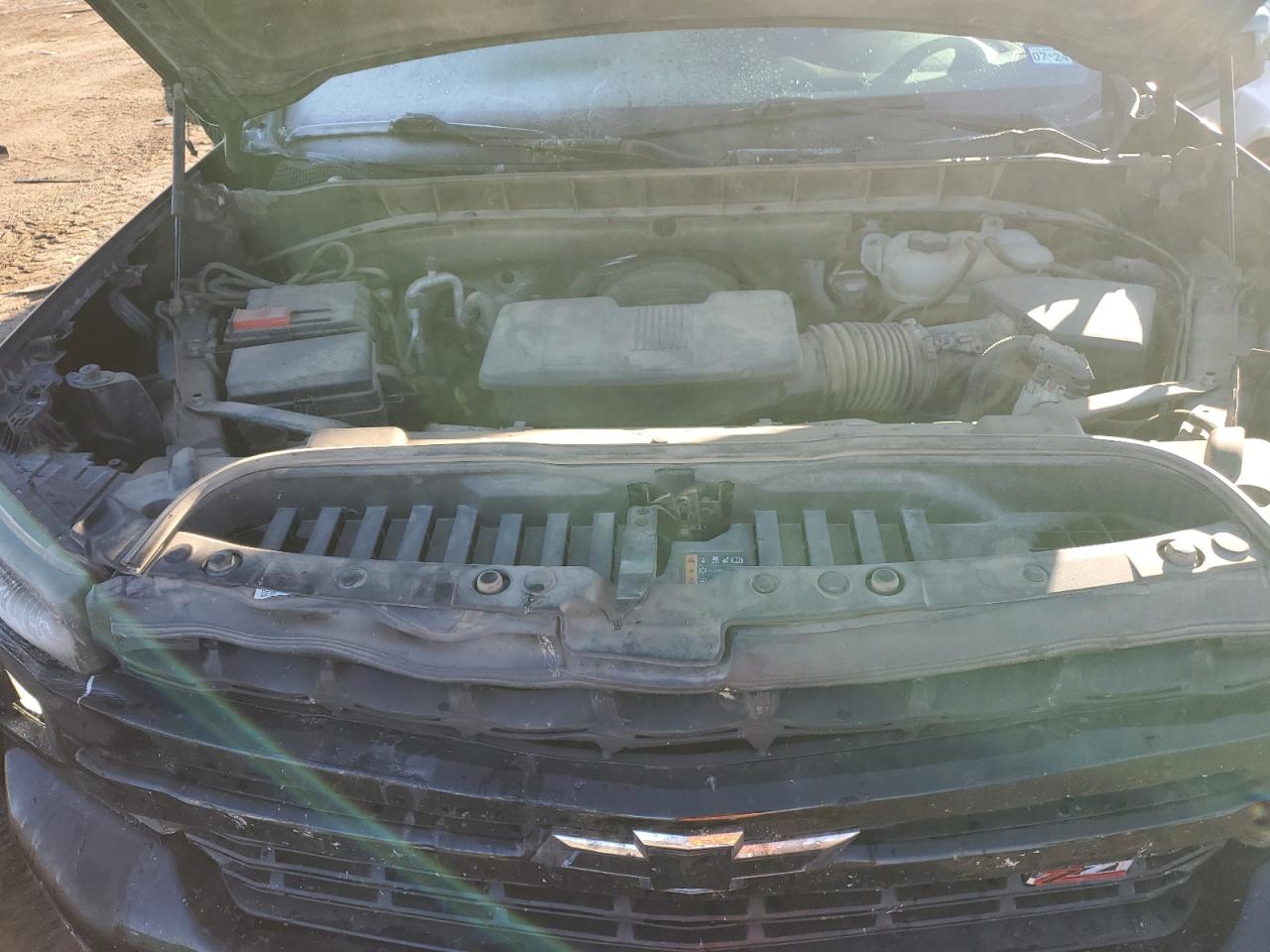 2021 Chevrolet Silverado VIN 1GCPYFED9MZ379023 Copart auction photo, burn damage thumbnail 11