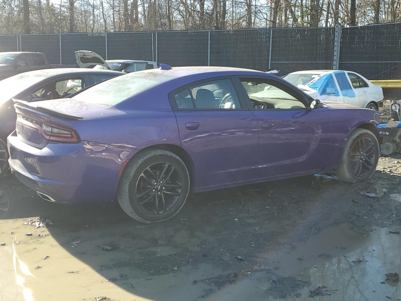 2019 Dodge Charger VIN 2C3CDXJG1KH600843 Copart auction photo, front end damage thumbnail 3