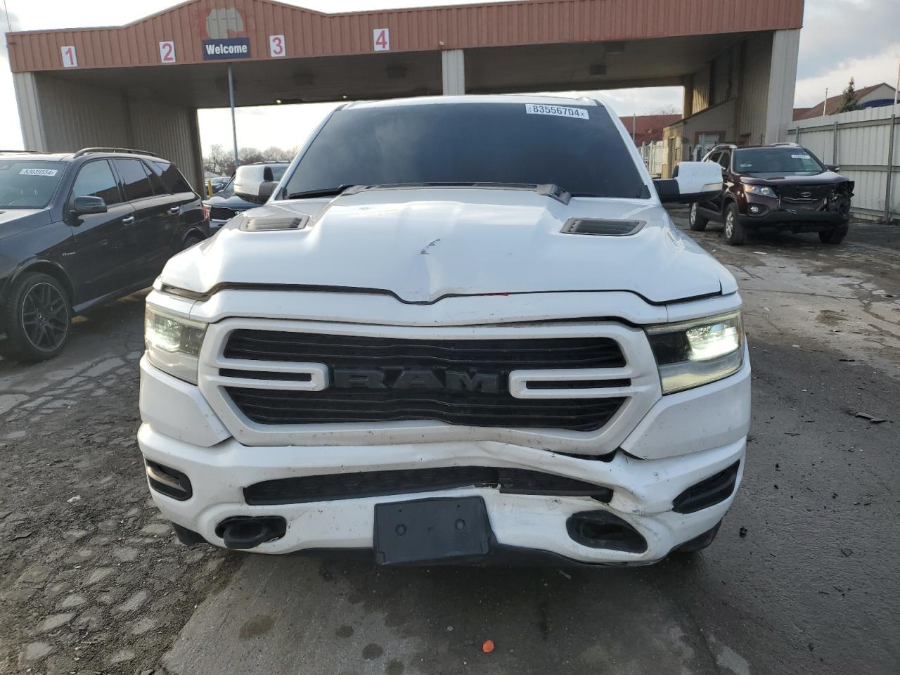 2019 RAM 1500 VIN 1C6SRFLT8KN881325 Copart auction photo, front end / rear end damage thumbnail 5