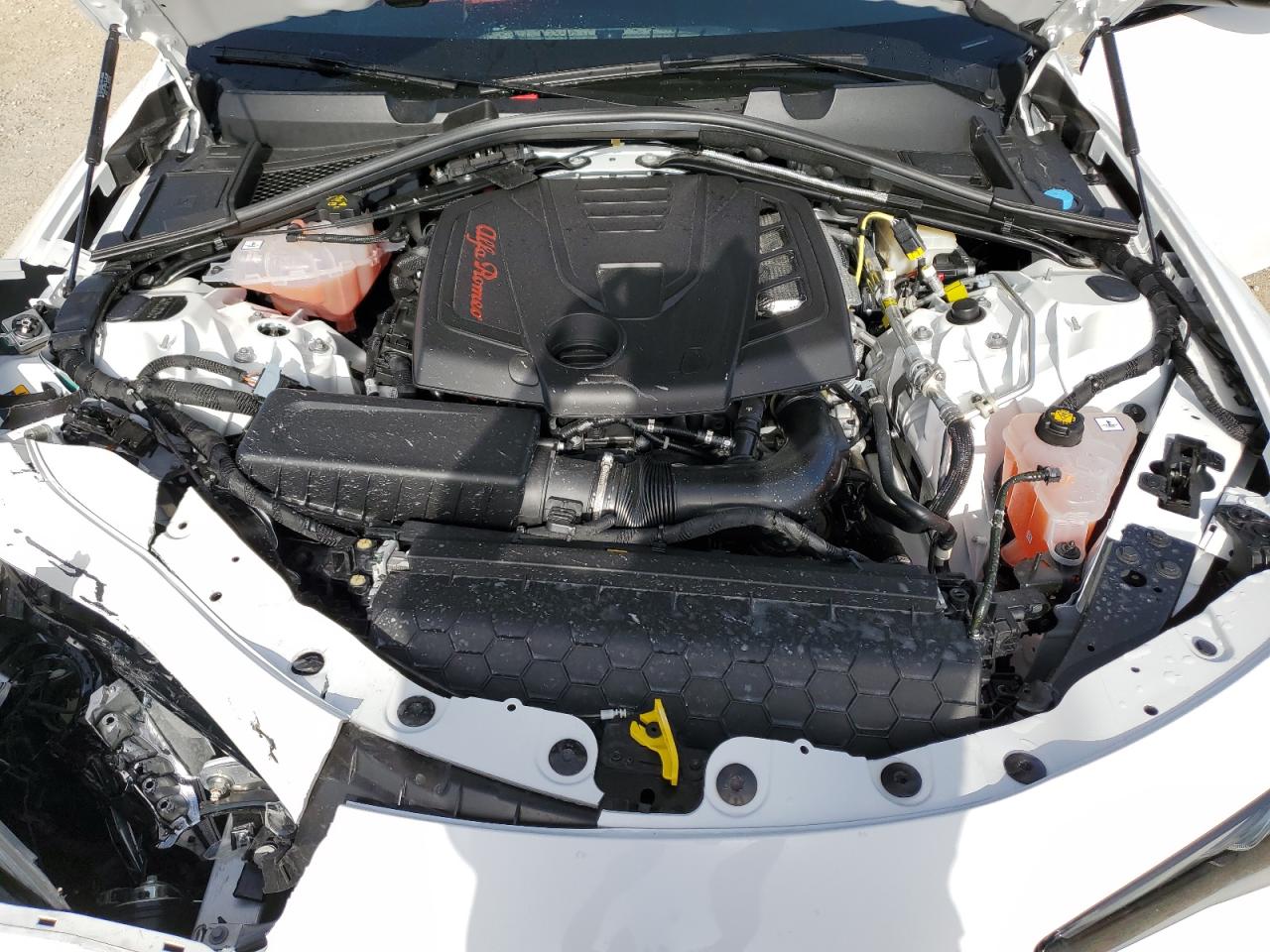 2022 Alfa Romeo Giulia VIN ZARFAMBN4N7663809 Copart auction photo, front end / rear end damage thumbnail 11