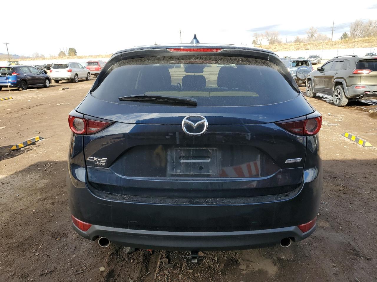 2018 Mazda CX-5 VIN JM3KFBCM6J0409484 Copart auction photo, front end / side damage thumbnail 6