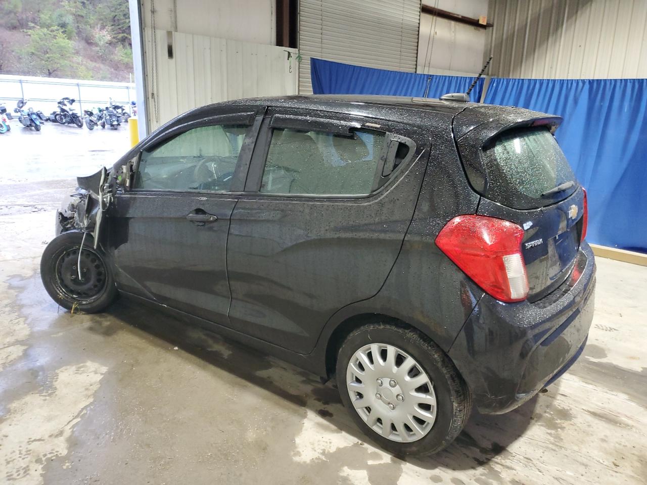2016 Chevrolet Spark VIN KL8CB6SA1GC608997 Copart auction photo, front end / side damage thumbnail 2