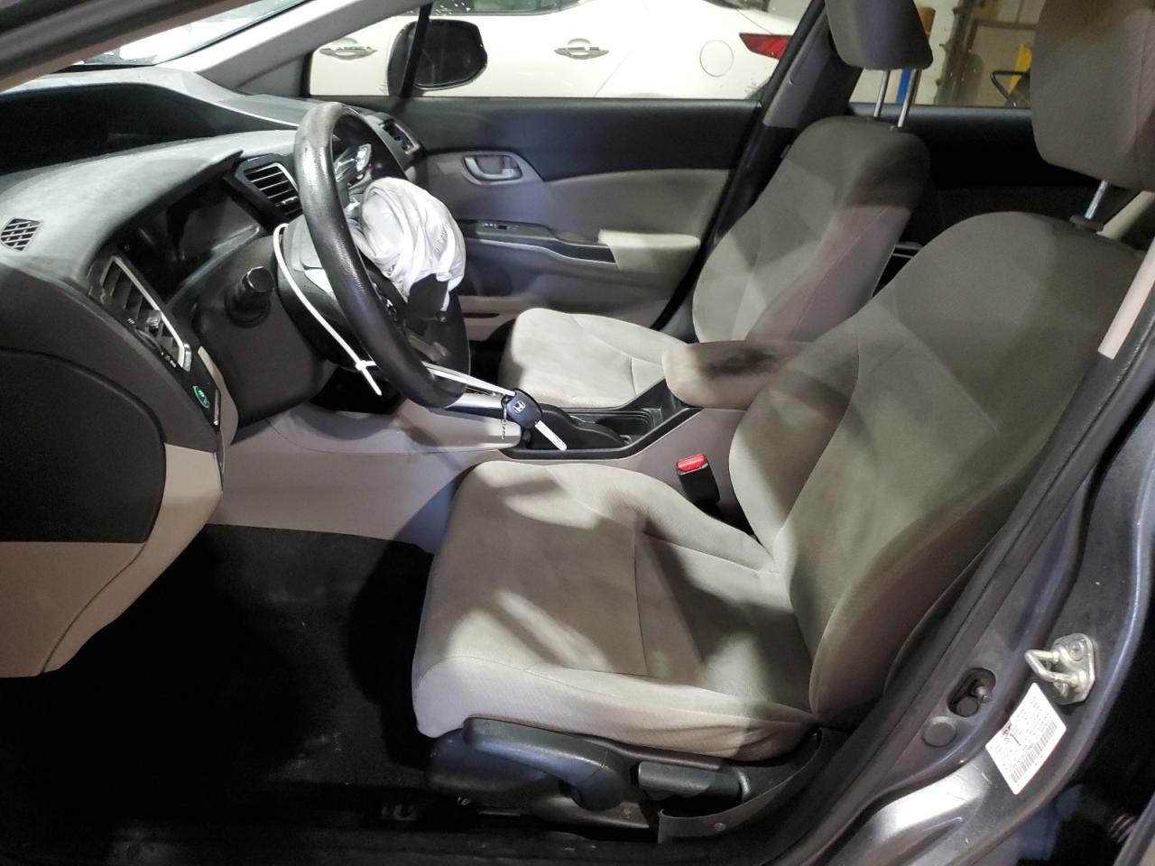 2013 Honda Civic VIN 19XFB2F5XDE095652 Copart auction photo, front end / top/roof damage thumbnail 7