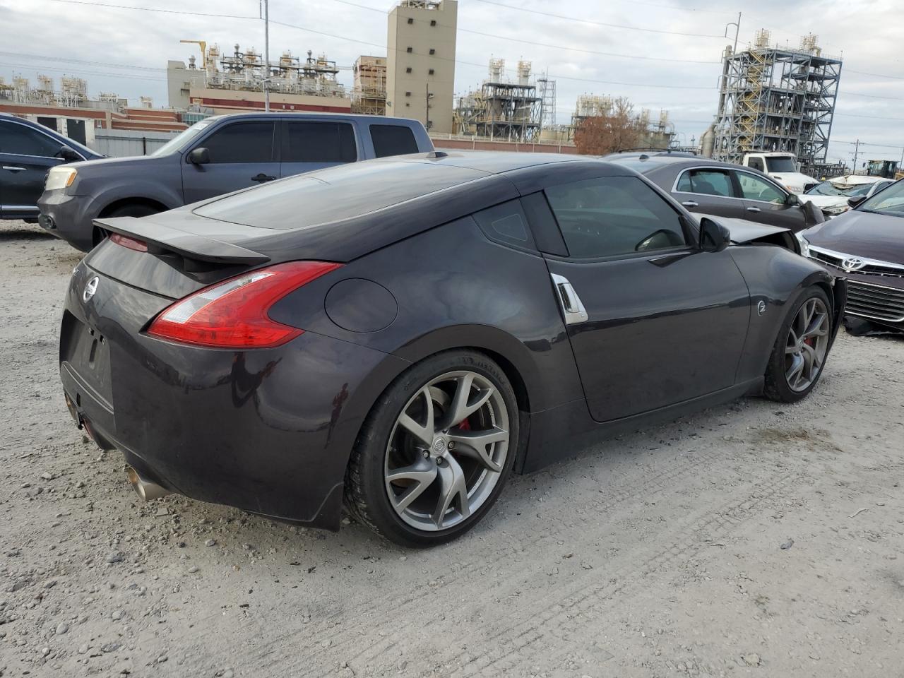 2014 Nissan 370Z VIN JN1AZ4EH3EM633305 Copart auction photo, all over / front end damage thumbnail 3