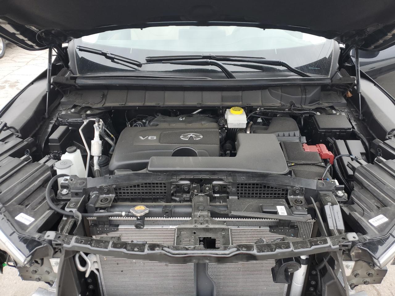 2024 Infiniti QX60 VIN 5N1DL1FS9RC355103 Copart auction photo, rear end / front end damage thumbnail 12