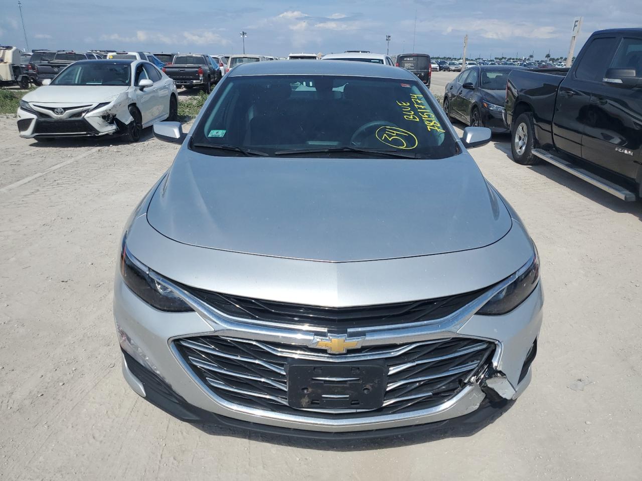 2022 Chevrolet Malibu VIN 1G1ZD5STXNF156723 Copart auction photo, rear end / front end damage thumbnail 5