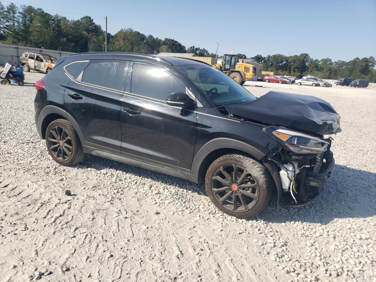 2017 Hyundai Tucson VIN KM8J33A22HU458720 Copart auction photo, front end / undercarriage damage thumbnail 4