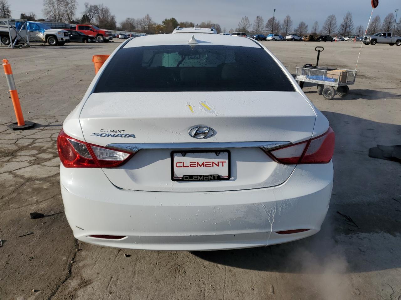 2013 Hyundai Sonata VIN 5NPEB4AC0DH741533 Copart auction photo, front end damage thumbnail 6