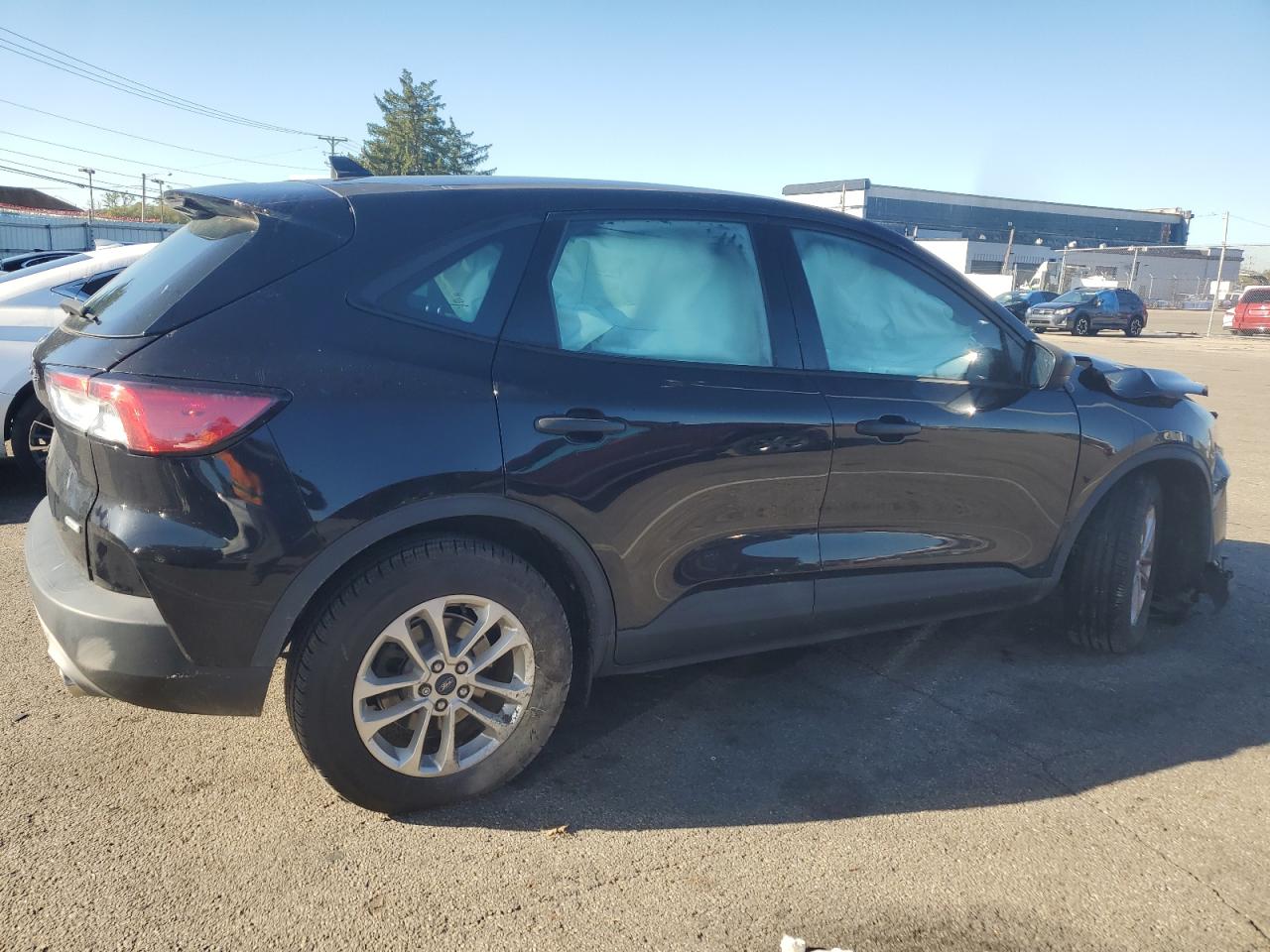 2020 Ford Escape VIN 1FMCU0F61LUC00245 Copart auction photo, all over damage thumbnail 3
