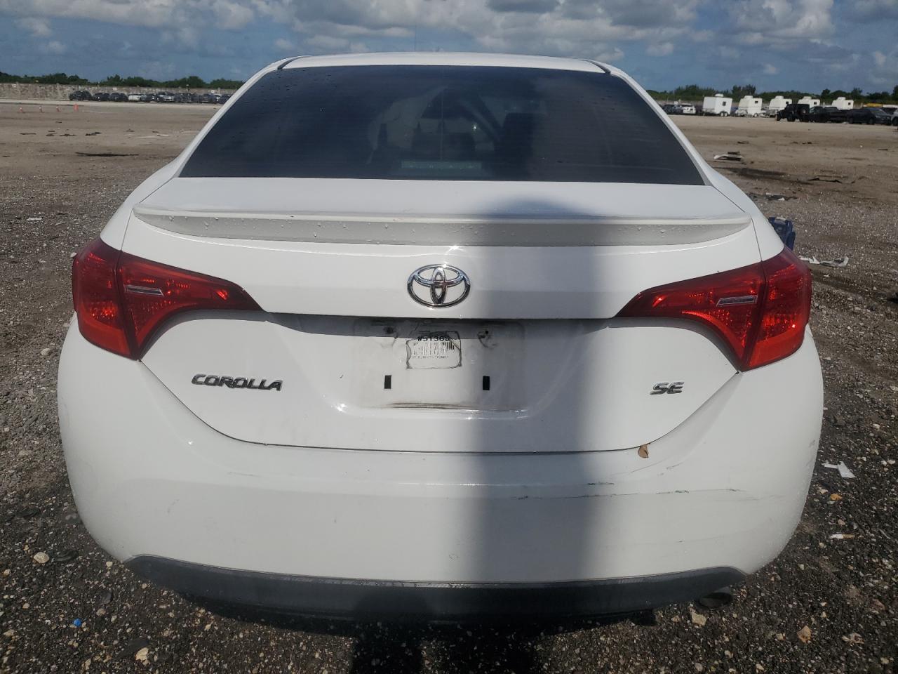 2017 Toyota Corolla VIN 2T1BURHEXHC828690 Copart auction photo, front end / undercarriage damage thumbnail 6