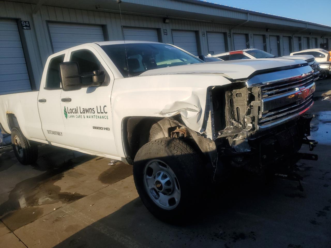 2016 Chevrolet Silverado VIN 1GC2KUEG8GZ363958 Copart auction photo, front end damage thumbnail 4