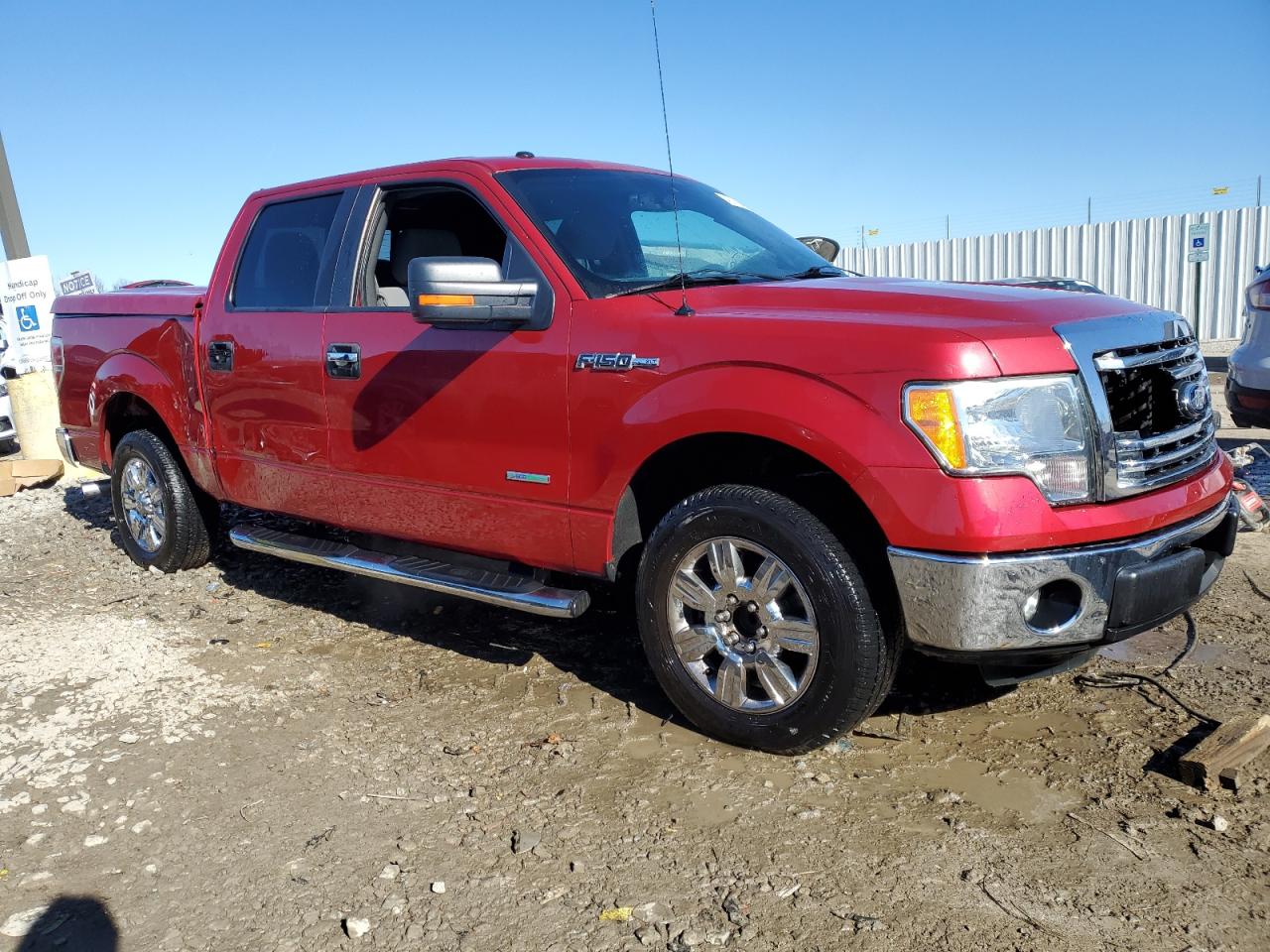 2012 Ford F-150 VIN 1FTFW1CT5CKD72737 Copart auction photo, side / rear end damage thumbnail 4