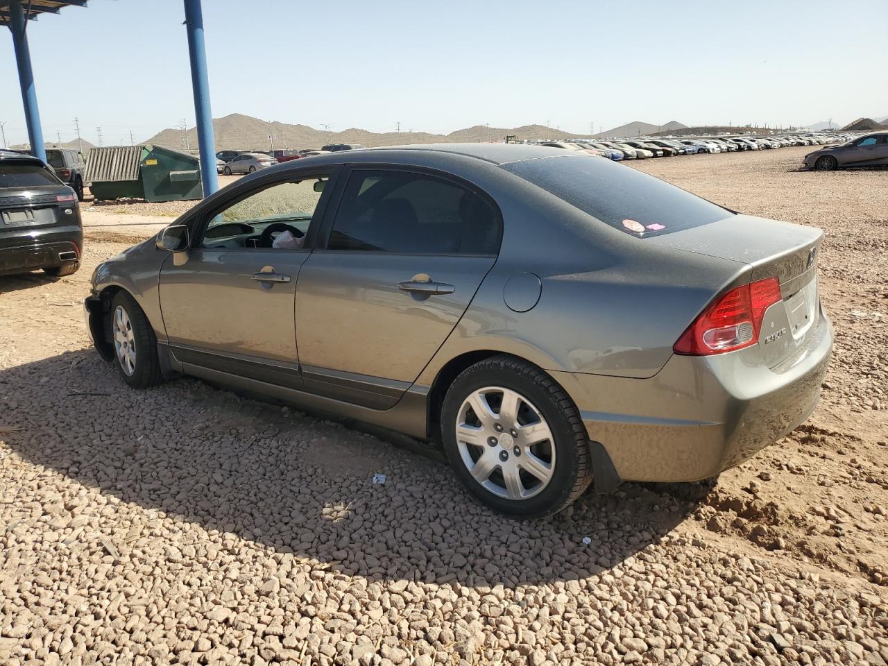 2008 Honda Civic VIN 2HGFA16518H500256 Copart auction photo, front end damage thumbnail 2