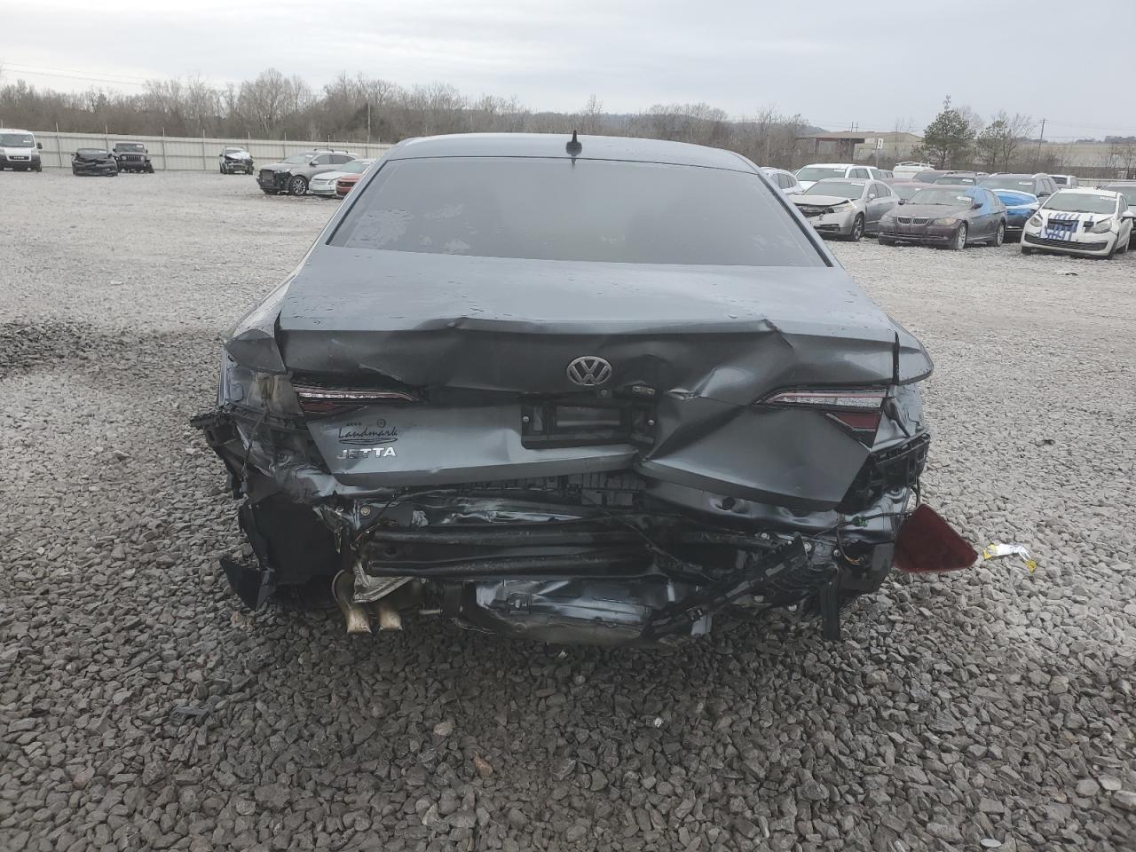 2019 Volkswagen Jetta VIN 3VWN57BU3KM106357 Copart auction photo, rear end / front end damage thumbnail 6