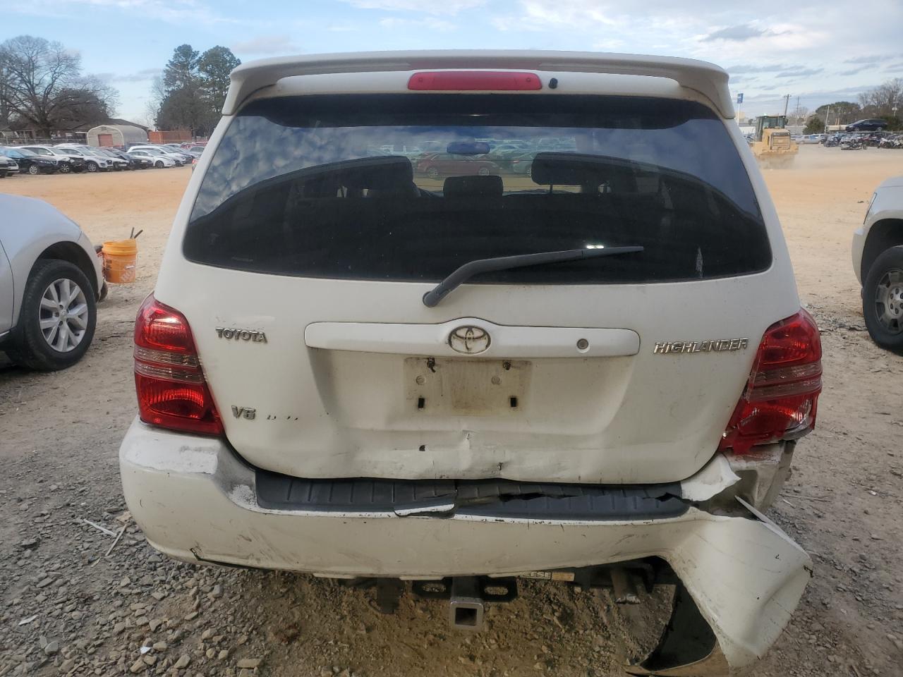 2001 Toyota Highlander VIN JTEHF21A510006457 Copart auction photo, rear end / front end damage thumbnail 6