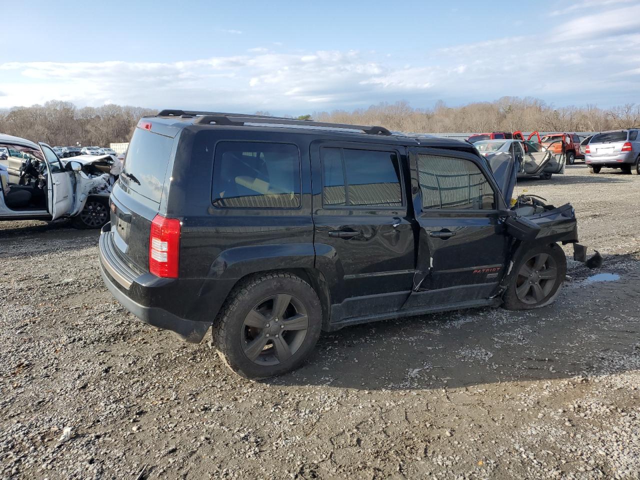 2017 Jeep Liberty (Patriot) VIN 1C4NJRBB0HD111674 Copart auction photo, all over damage thumbnail 3