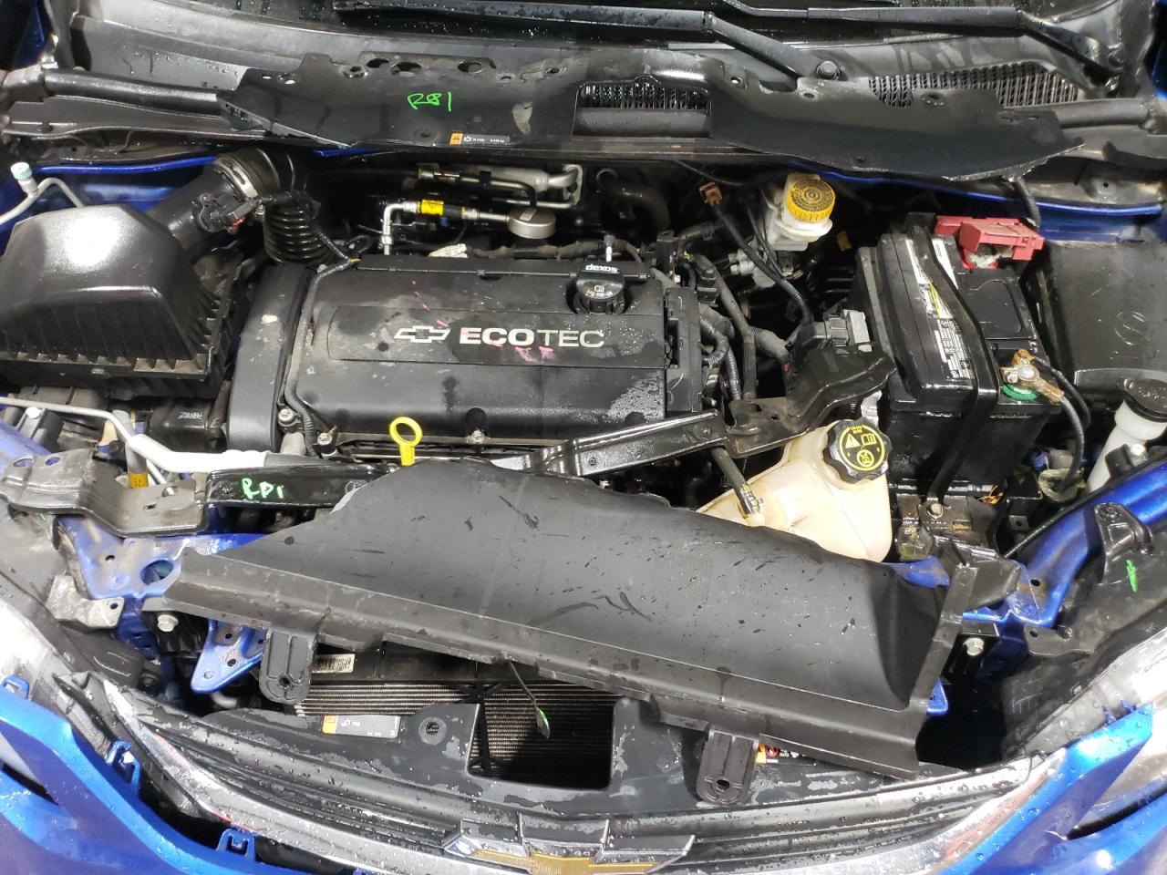 2018 Chevrolet Sonic VIN 1G1JD5SH4J4127507 Copart auction photo, front end damage thumbnail 11