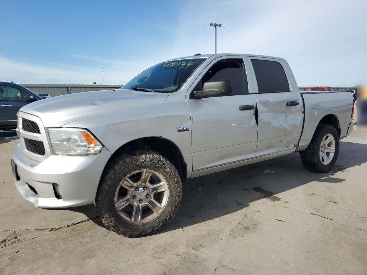 2017 RAM 1500 VIN 3C6RR7KT6HG627152