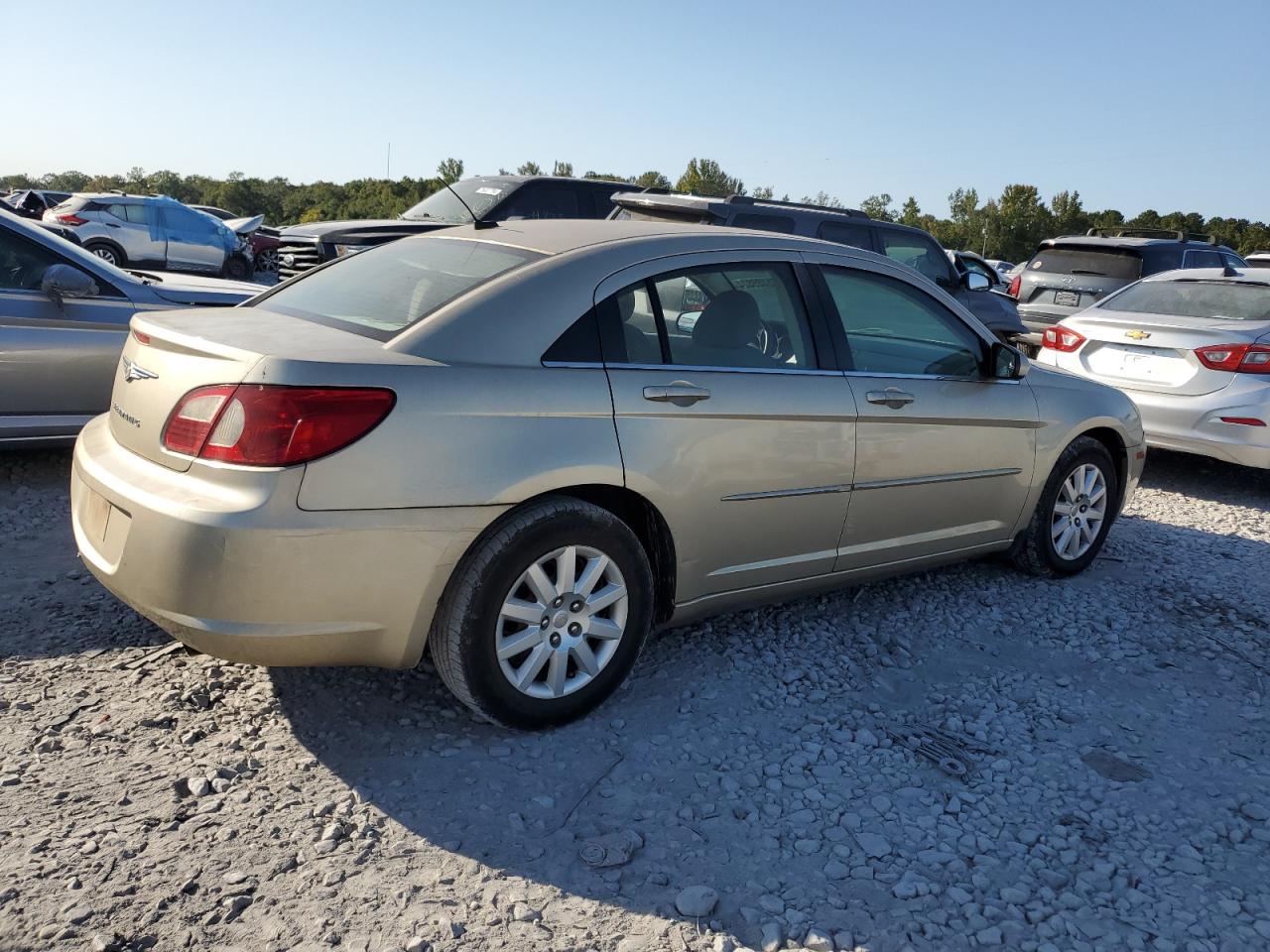 2007 Chrysler Sebring VIN 1C3LC46K47N520076 Copart auction photo, side damage thumbnail 3
