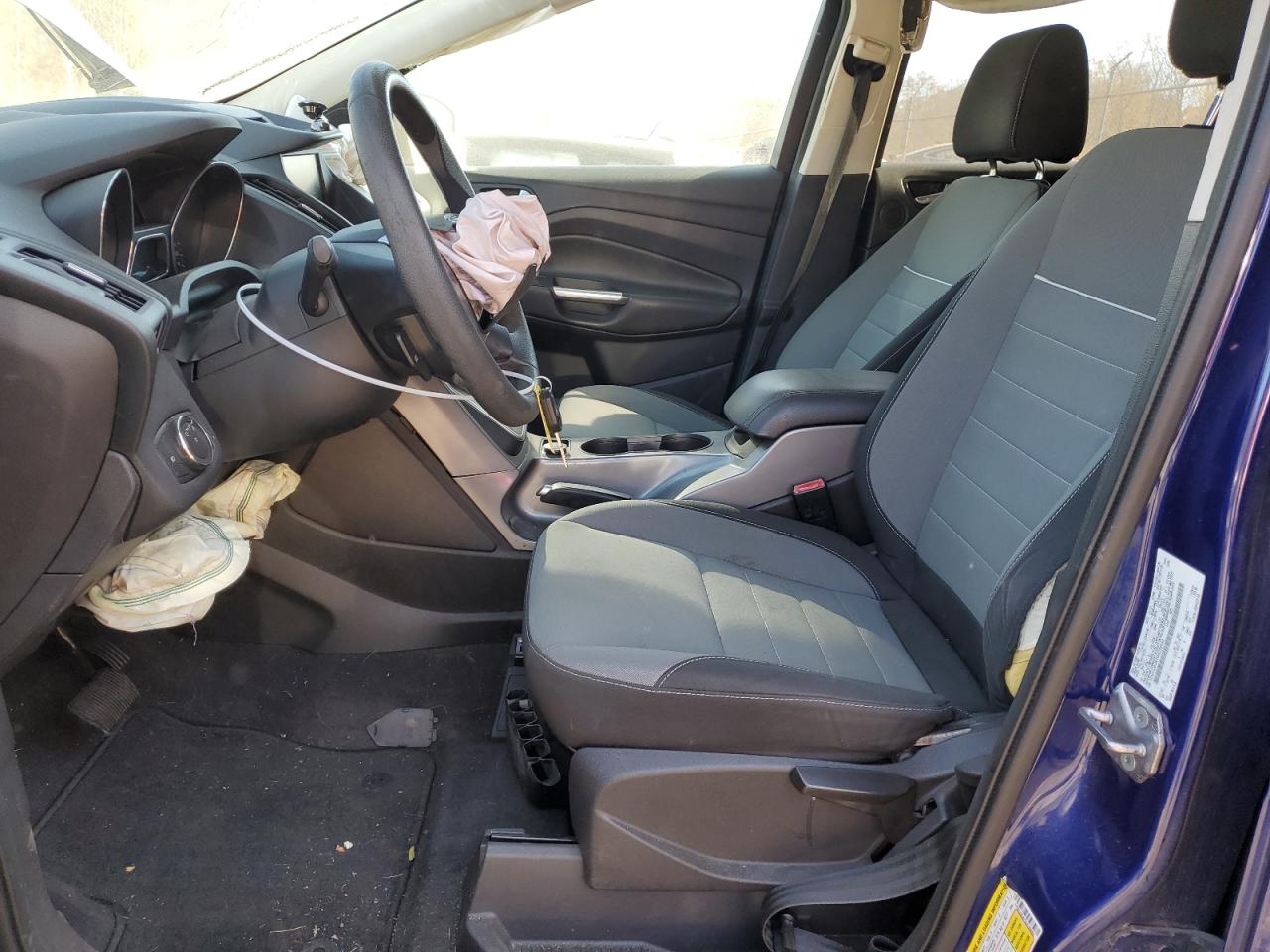 2013 Ford Escape VIN 1FMCU9G97DUC09692 Copart auction photo, all over damage thumbnail 7