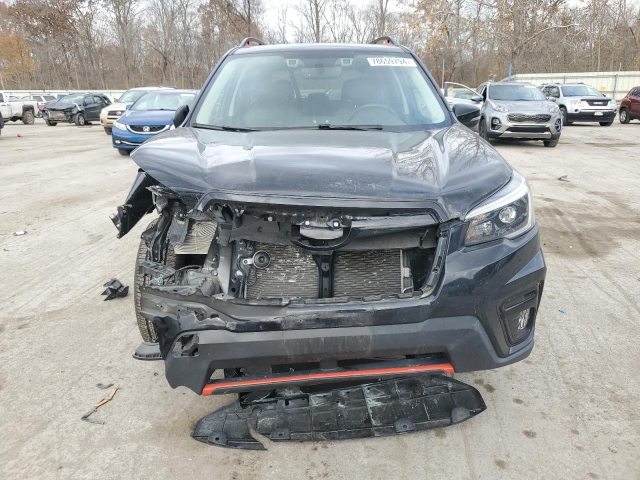 2021 Subaru Forester VIN JF2SKALC3MH411447 Copart auction photo, front end damage thumbnail 5