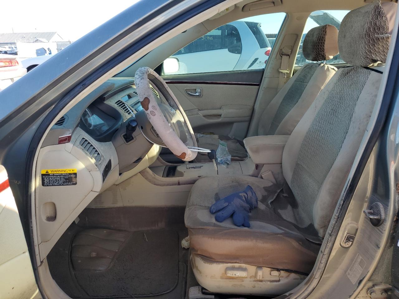 2007 Hyundai Azera VIN KMHFC46F07A184036 Copart auction photo, water/flood damage thumbnail 7