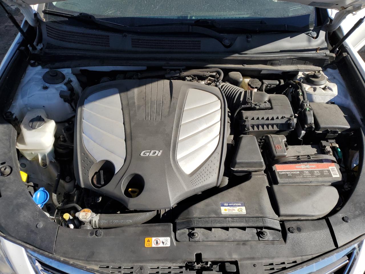 2016 Hyundai Azera VIN KMHFH4JG9GA569208 Copart auction photo, rear end / front end damage thumbnail 11