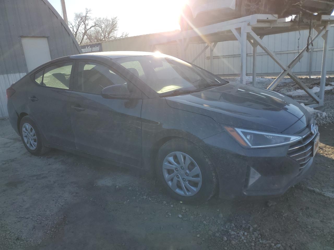 2020 Hyundai Elantra VIN 5NPD74LF2LH610588 Copart auction photo, side damage thumbnail 4