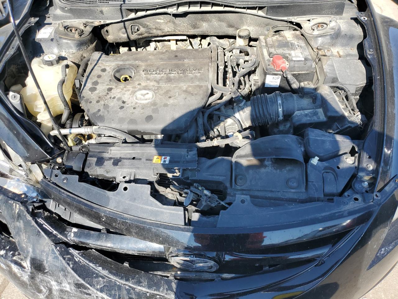 2010 Mazda 6 VIN 1YVHZ8CH4A5M32050 Copart auction photo, front end damage thumbnail 11