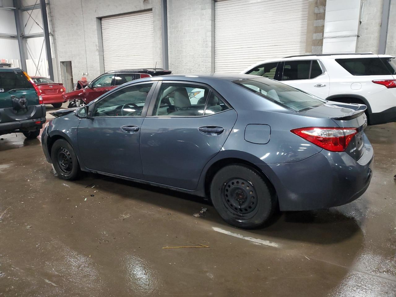 2014 Toyota Corolla VIN 2T1BPRHE8EC212909 Copart auction photo, front end / side damage thumbnail 2