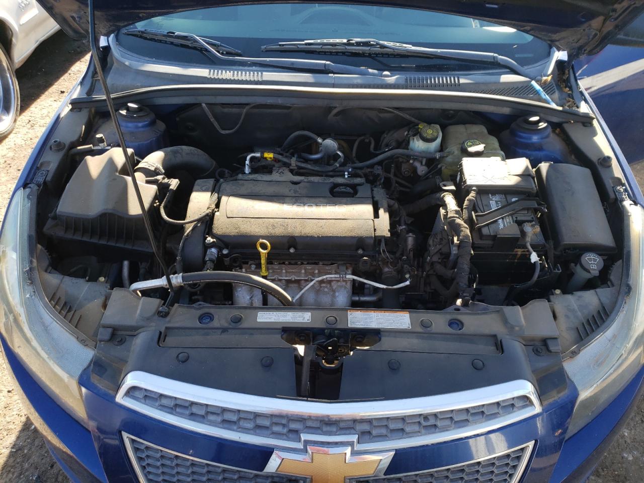 2012 Chevrolet Cruze VIN 1G1PD5SH7C7225863 Copart auction photo, front end / minor dent/scratches damage thumbnail 7