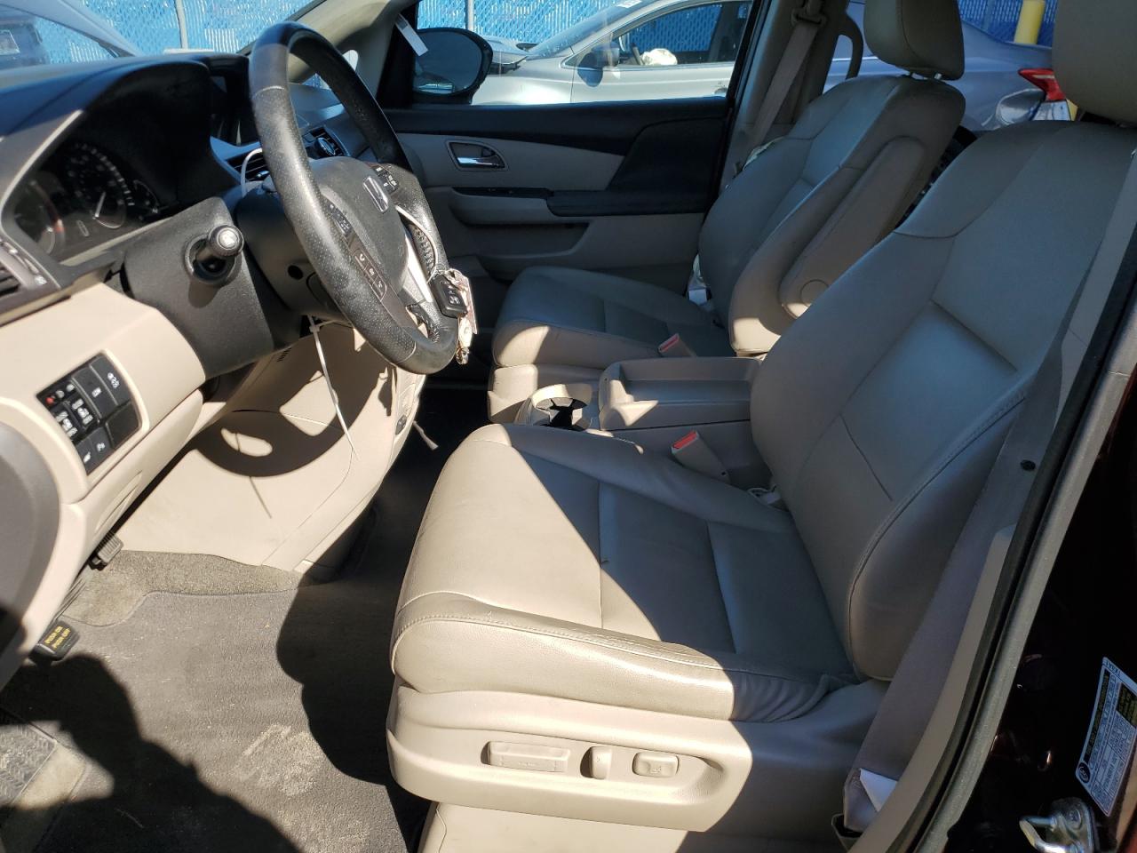 2015 Honda Odyssey VIN 5FNRL5H95FB084602 Copart auction photo, side damage thumbnail 7