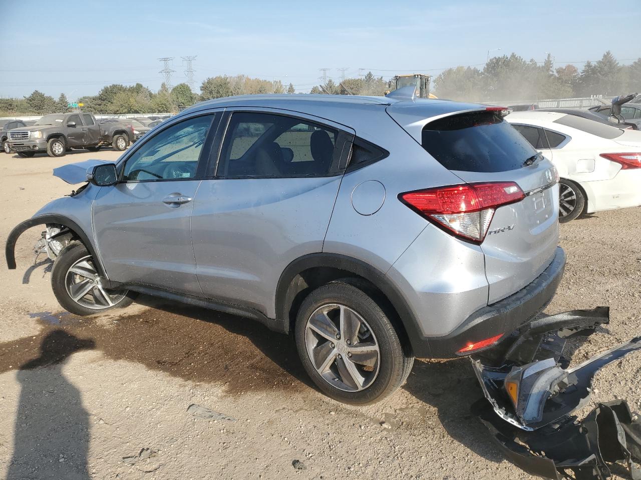 2021 Honda HR-V VIN 3CZRU6H5XMM712740 Copart auction photo, front end damage thumbnail 2