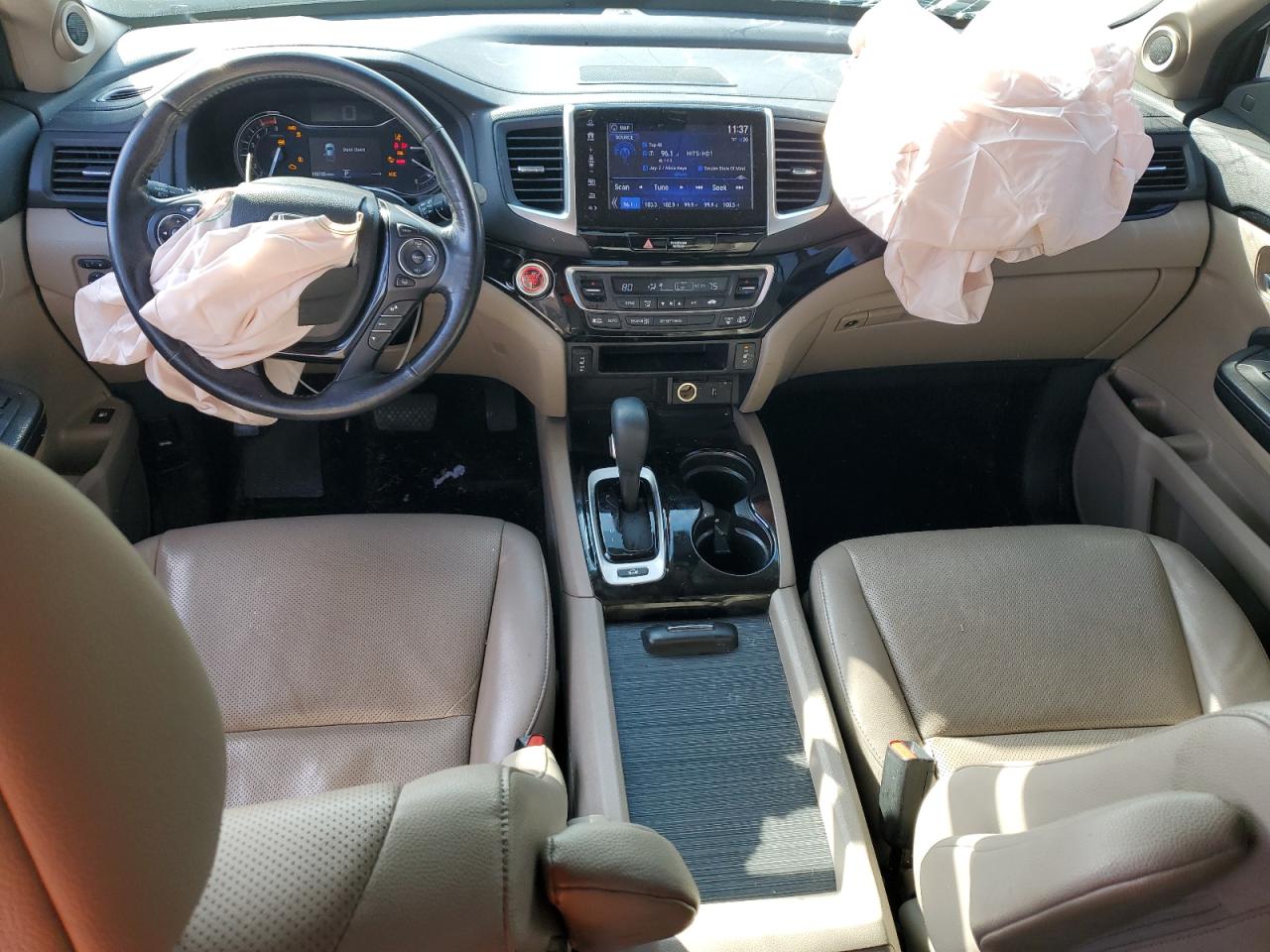 2018 Honda Ridgeline VIN 5FPYK3F7XJB002884 Copart auction photo, front end damage thumbnail 8