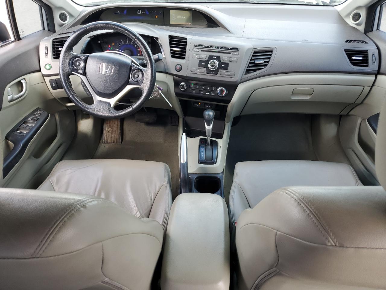 2012 Honda Civic VIN 2HGFB2F95CH589473 Copart auction photo, front end damage thumbnail 8