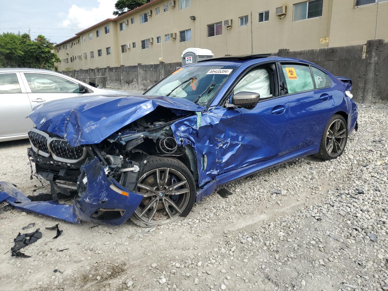 2020 BMW M3 VIN 3MW5U7J03L8B29181 - Copart auction photo
