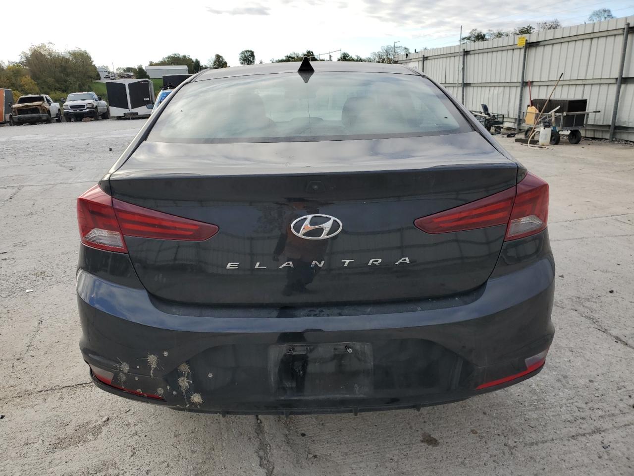 2020 Hyundai Elantra VIN 5NPD84LF5LH575140 Copart auction photo, all over damage thumbnail 6