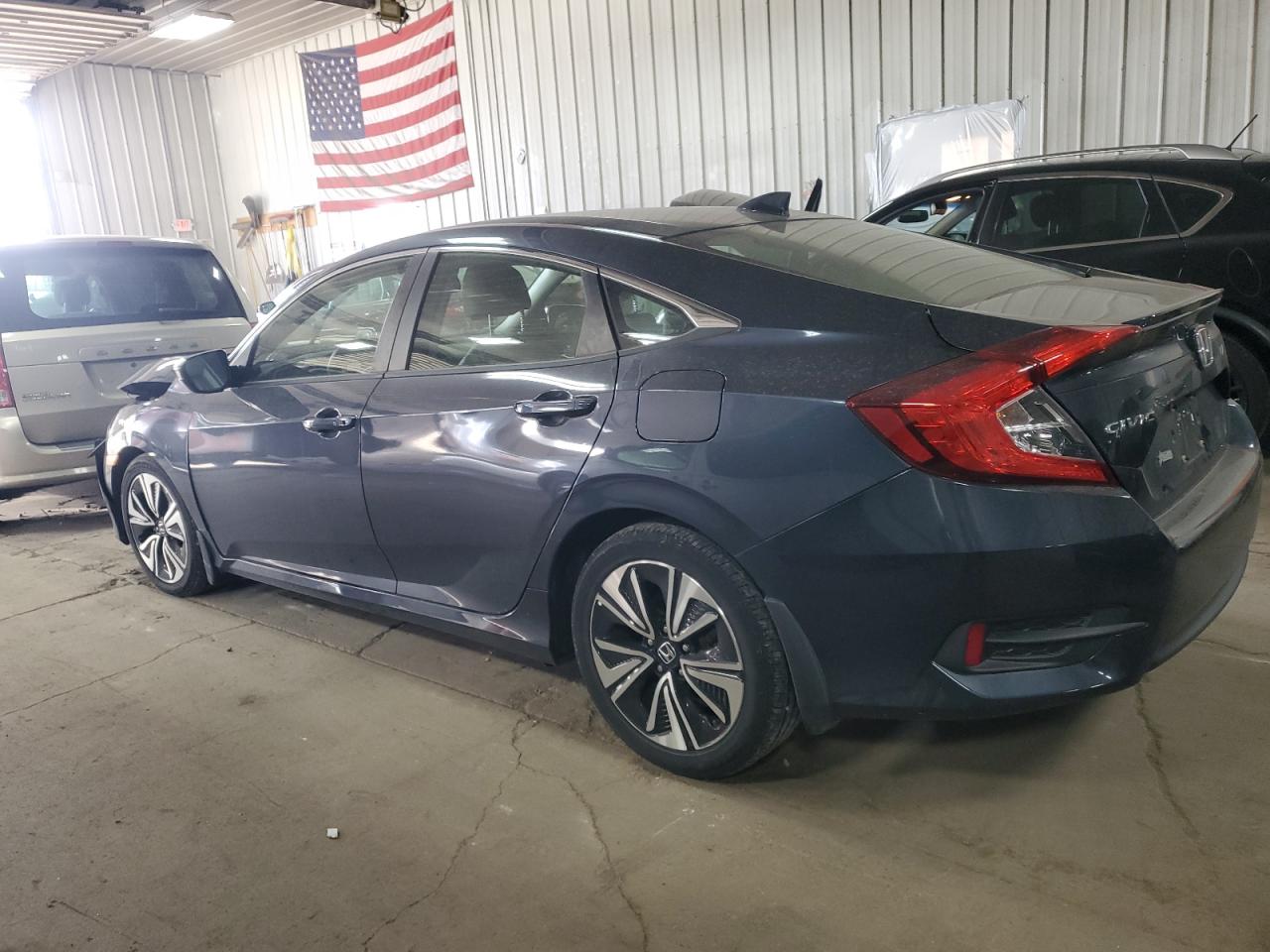 2018 Honda Civic VIN JHMFC1F76JX026301 Copart auction photo, front end damage thumbnail 2
