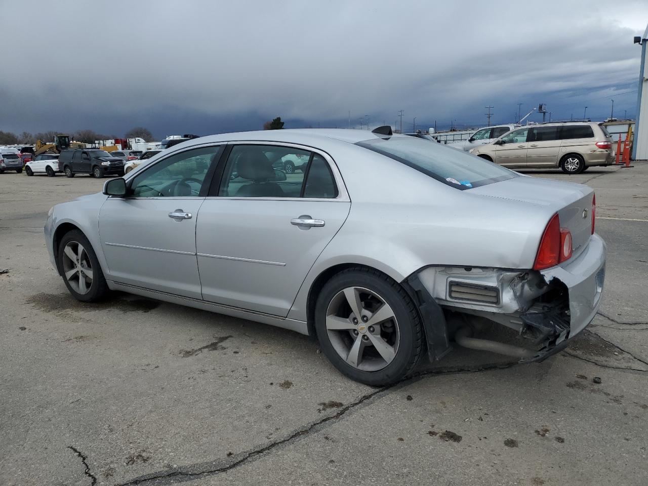 2012 Chevrolet Malibu VIN 1G1ZC5E07CF114043 Copart auction photo, rear end damage thumbnail 2