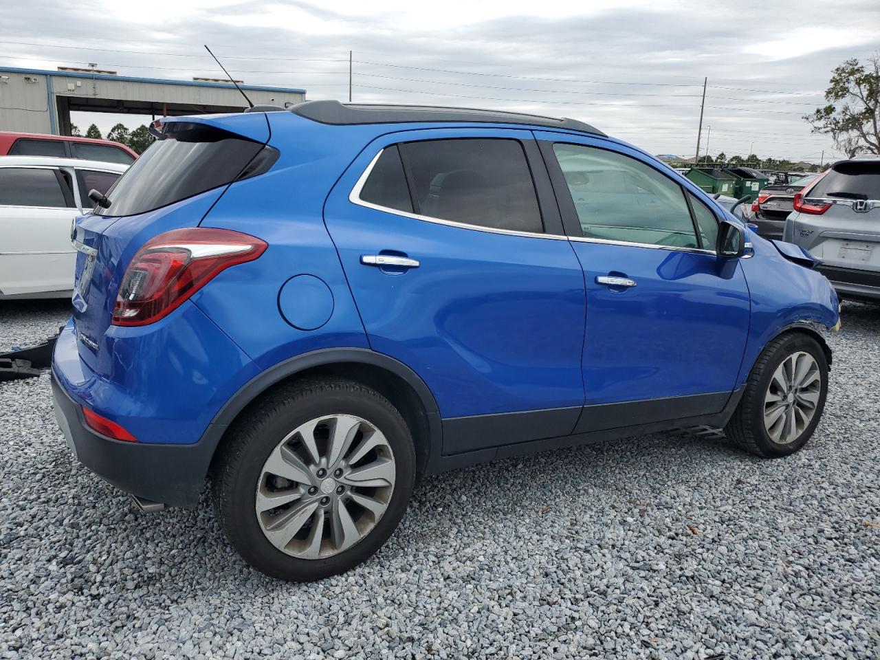 2018 Buick Encore VIN KL4CJASB0JB591672 Copart auction photo, front end damage thumbnail 3