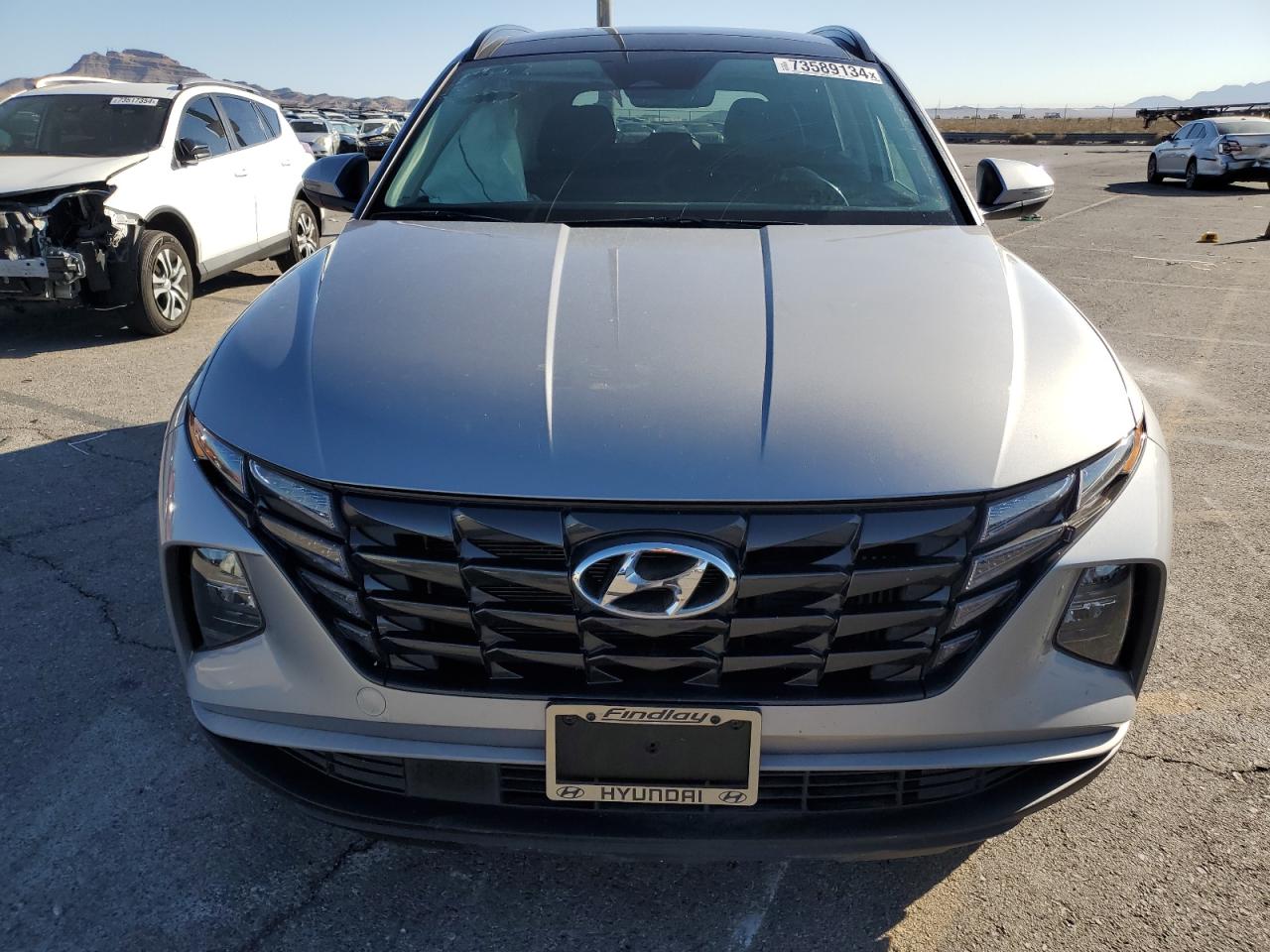 2022 Hyundai Tucson VIN KM8JFCA1XNU041727 Copart auction photo, rear end damage thumbnail 5