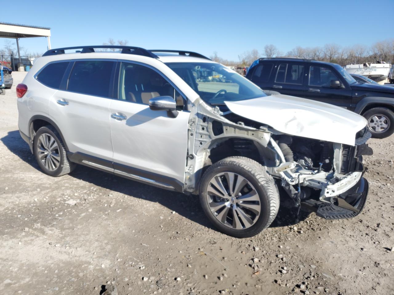 2019 Subaru Ascent VIN 4S4WMARD5K3477126 Copart auction photo, front end damage thumbnail 4