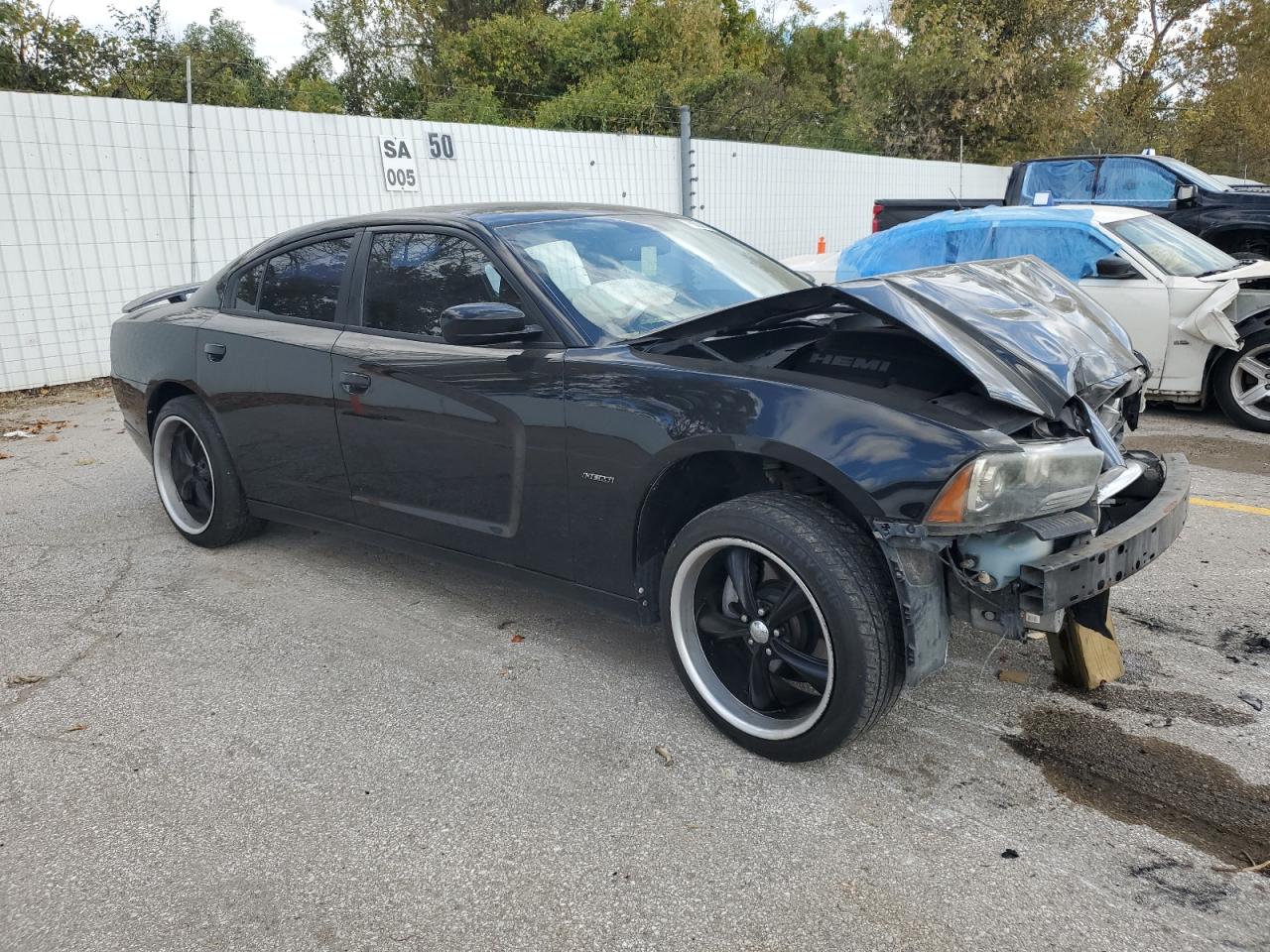 2012 Dodge Charger VIN 2C3CDXCT4CH302928 Copart auction photo, front end damage thumbnail 4