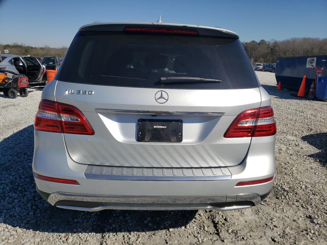 2015 Mercedes-Benz M-klasse VIN 4JGDA5JB3FA614874 Copart auction photo, front end / minor dent/scratches damage thumbnail 6