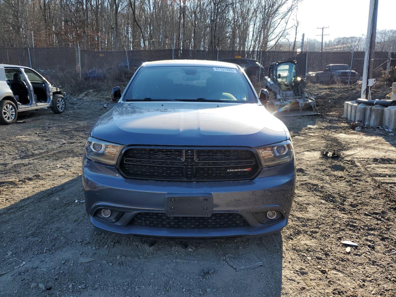 2020 Dodge Durango VIN 1C4RDJAG0LC222747 Copart auction photo, side / rear end damage thumbnail 5