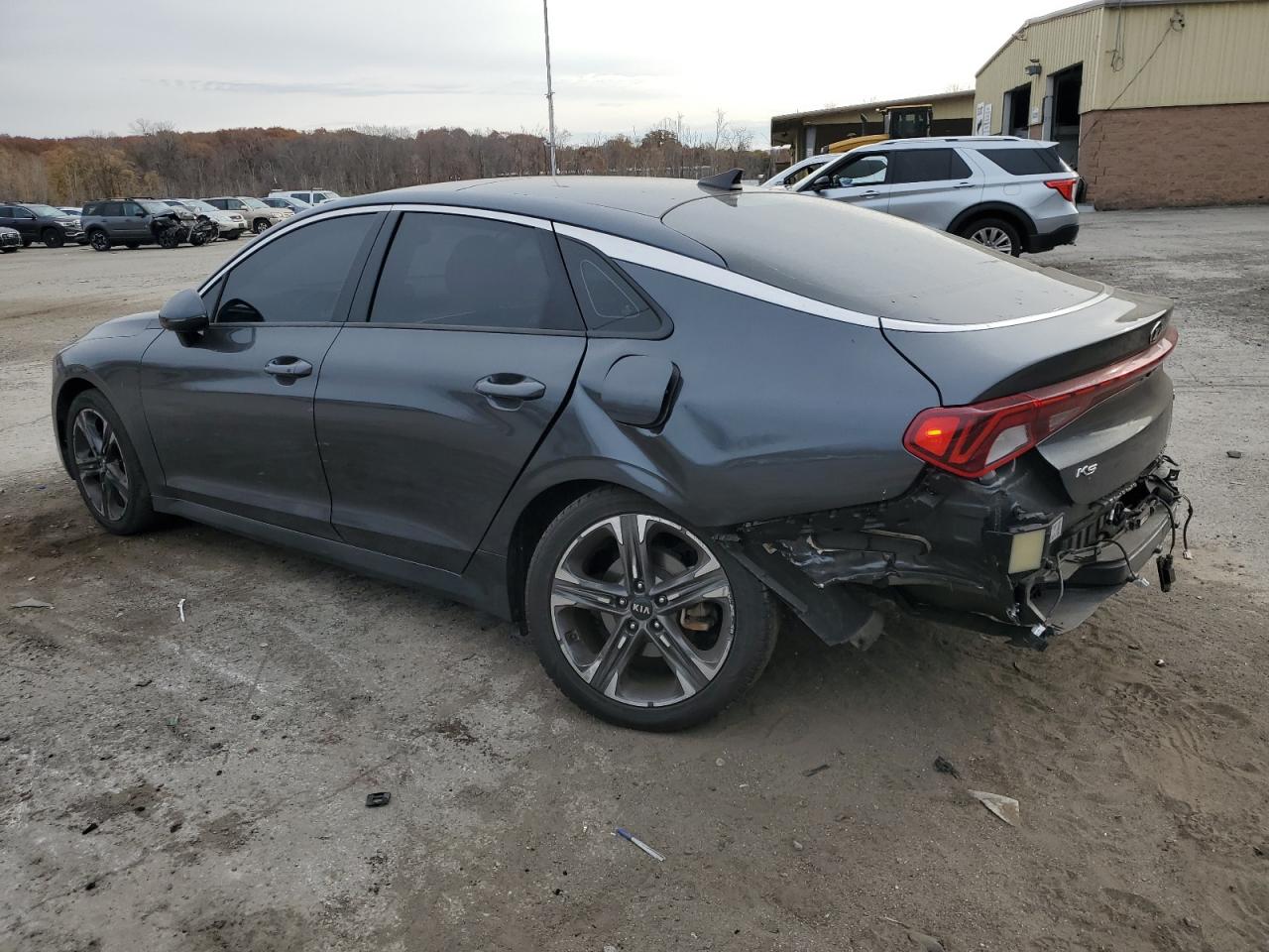 2021 KIA K5 VIN 5XXG34J22MG058919 Copart auction photo, rear end / undercarriage damage thumbnail 2