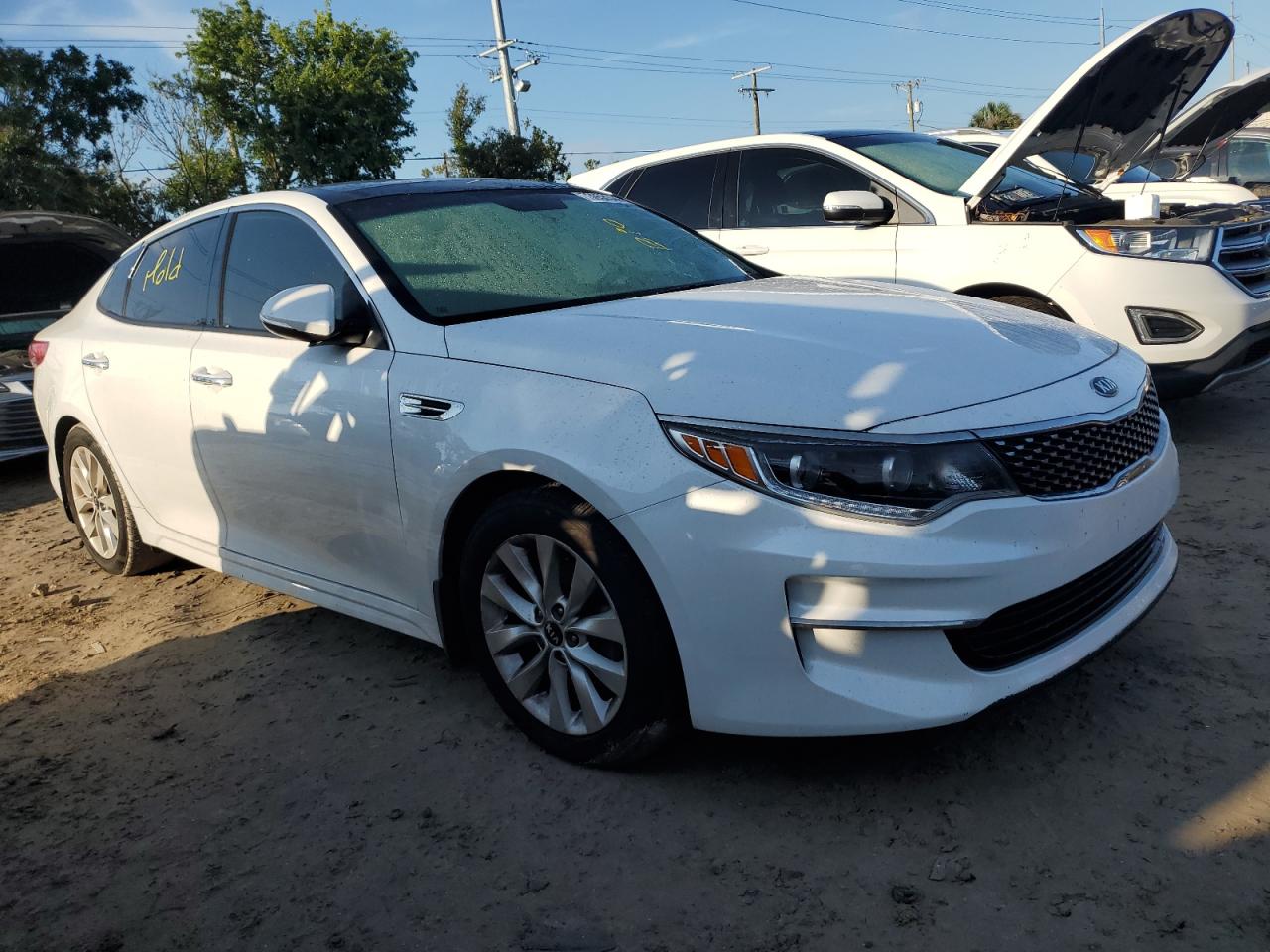 2016 KIA Optima VIN 5XXGU4L35GG105853 Copart auction photo, water/flood damage thumbnail 4